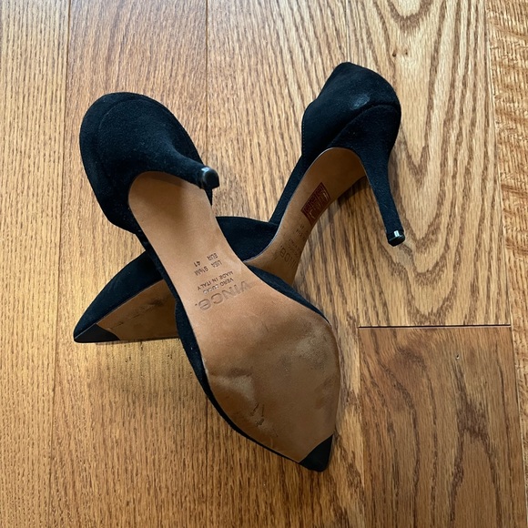 Never worn Vince black suede Made in Italy - Picture 3 of 3